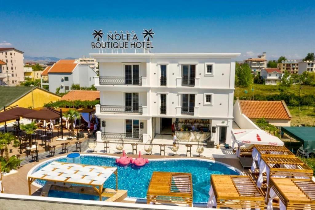 Nolea Boutique Hotel Velipojë Buitenkant foto